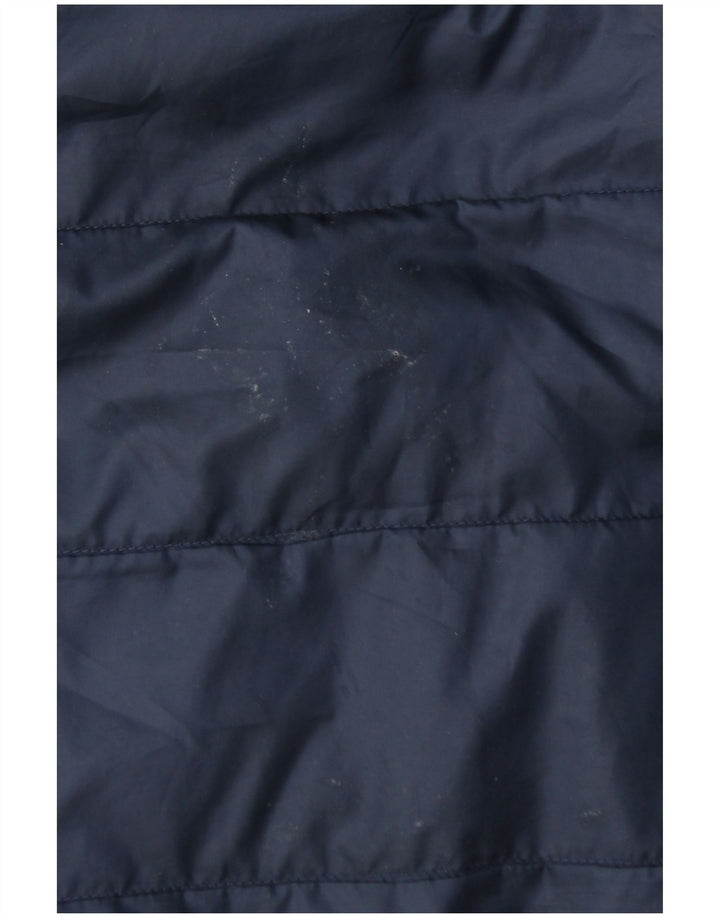 Męska kamizelka Adidas Graphic Padded UK 40, duża, granatowa