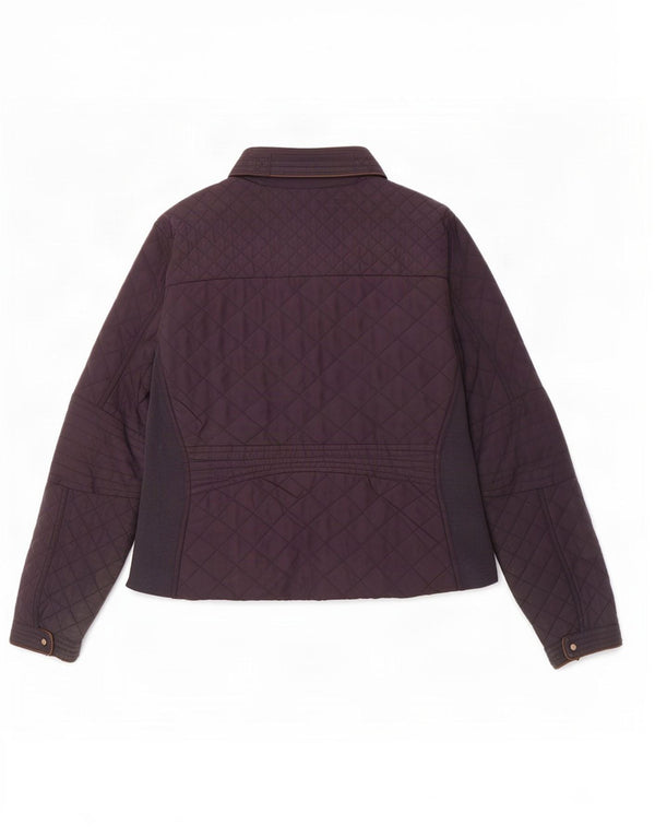 Damska pikowana kurtka Zara UK 18 XL granatowa