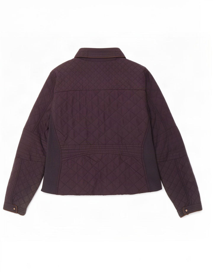Damska pikowana kurtka Zara UK 18 XL granatowa