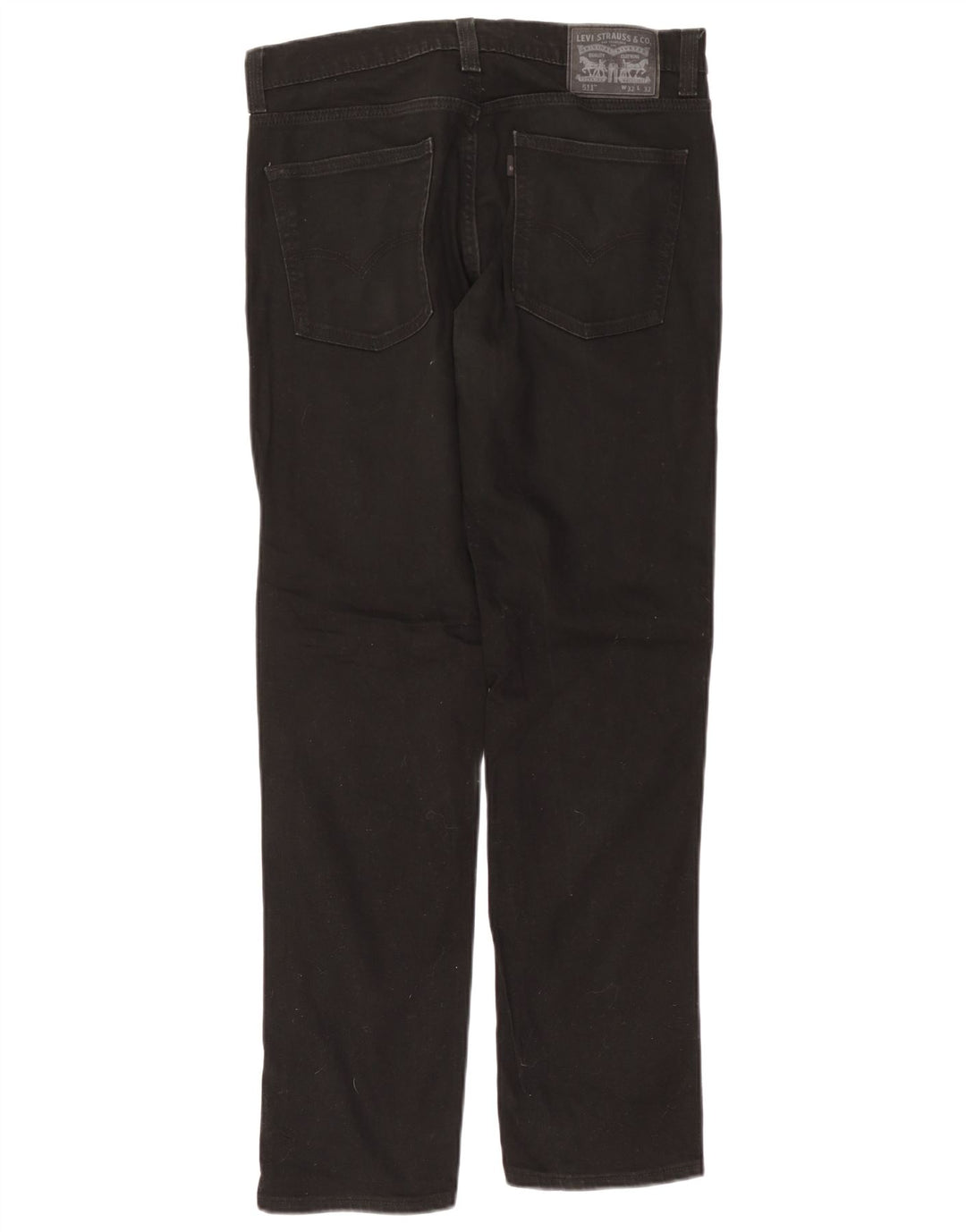 Męskie jeansy Levi's 511 Slim W32 L32 Czarna bawełna