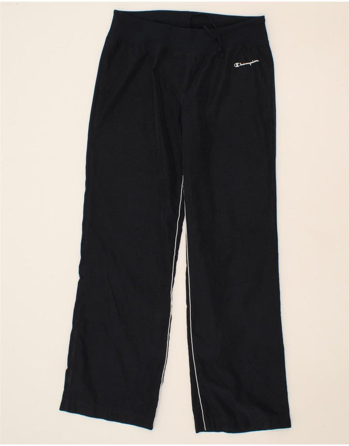 CHAMPION Womens Tracksuit Trousers UK 14 Medium  Navy Blue Vintage Champion and Second-Hand Champion from Messina Hembry 