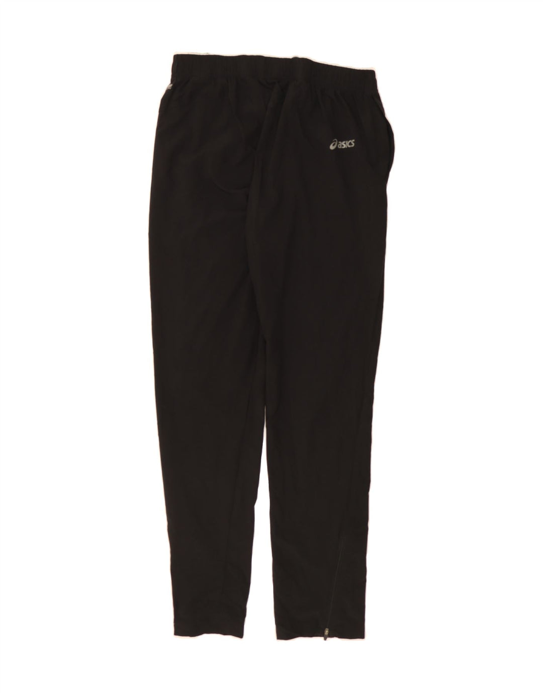 ASICS Womens Tracksuit Trousers UK 14 Large Black Polyester Vintage Asics and Second-Hand Asics from Messina Hembry 