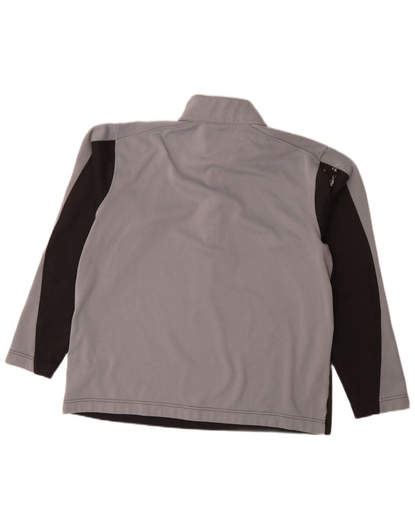 Męski dres Nike Dri Fit z pulowerem, UK 42/44, duży szary blok kolorów