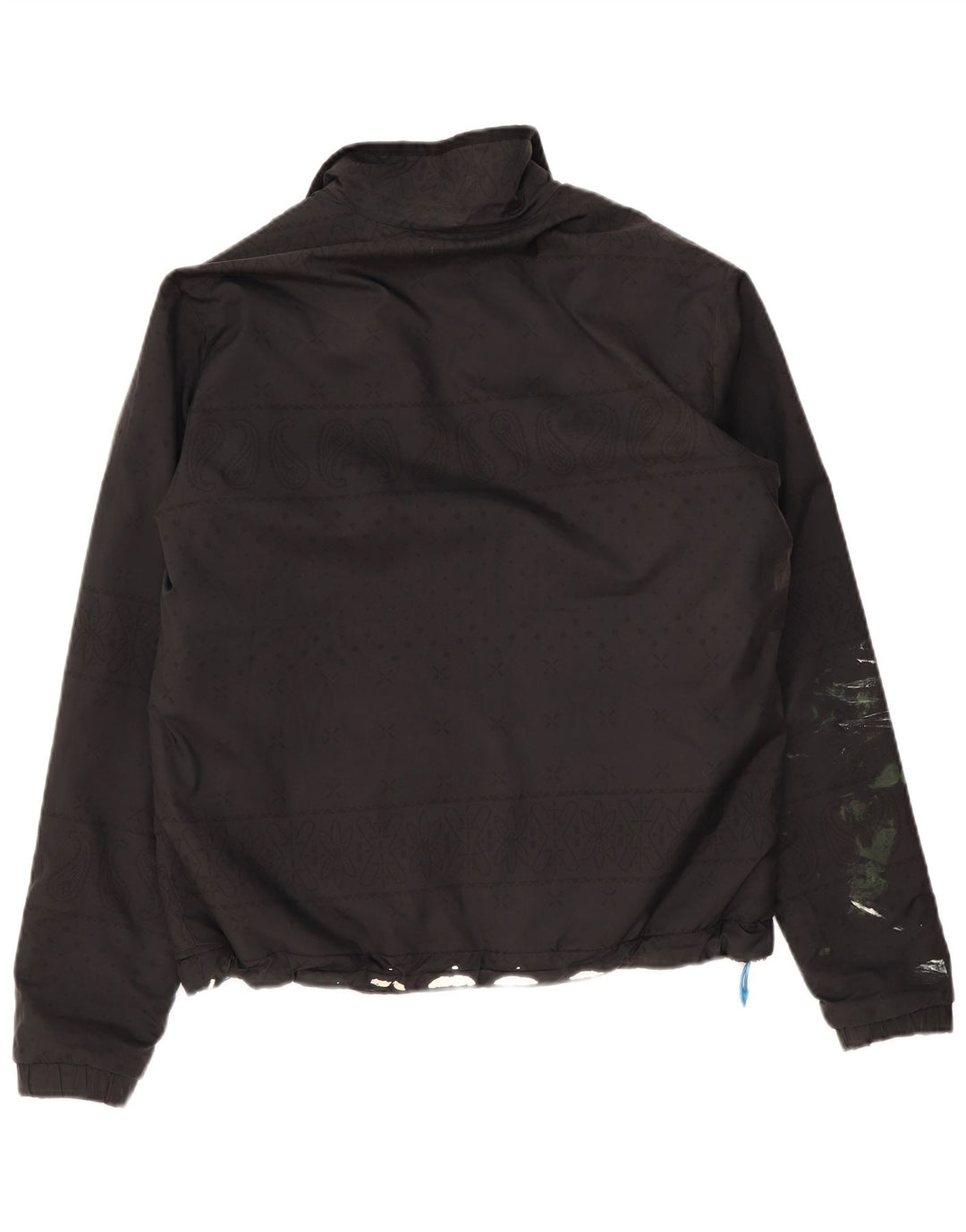 Męska dwustronna kurtka Adidas UK 38 Średni czarny poliester