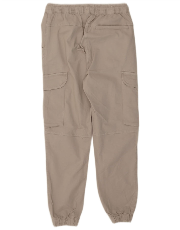 Męskie spodnie cargo Zara Joggers Small W30 L26 Beżowe