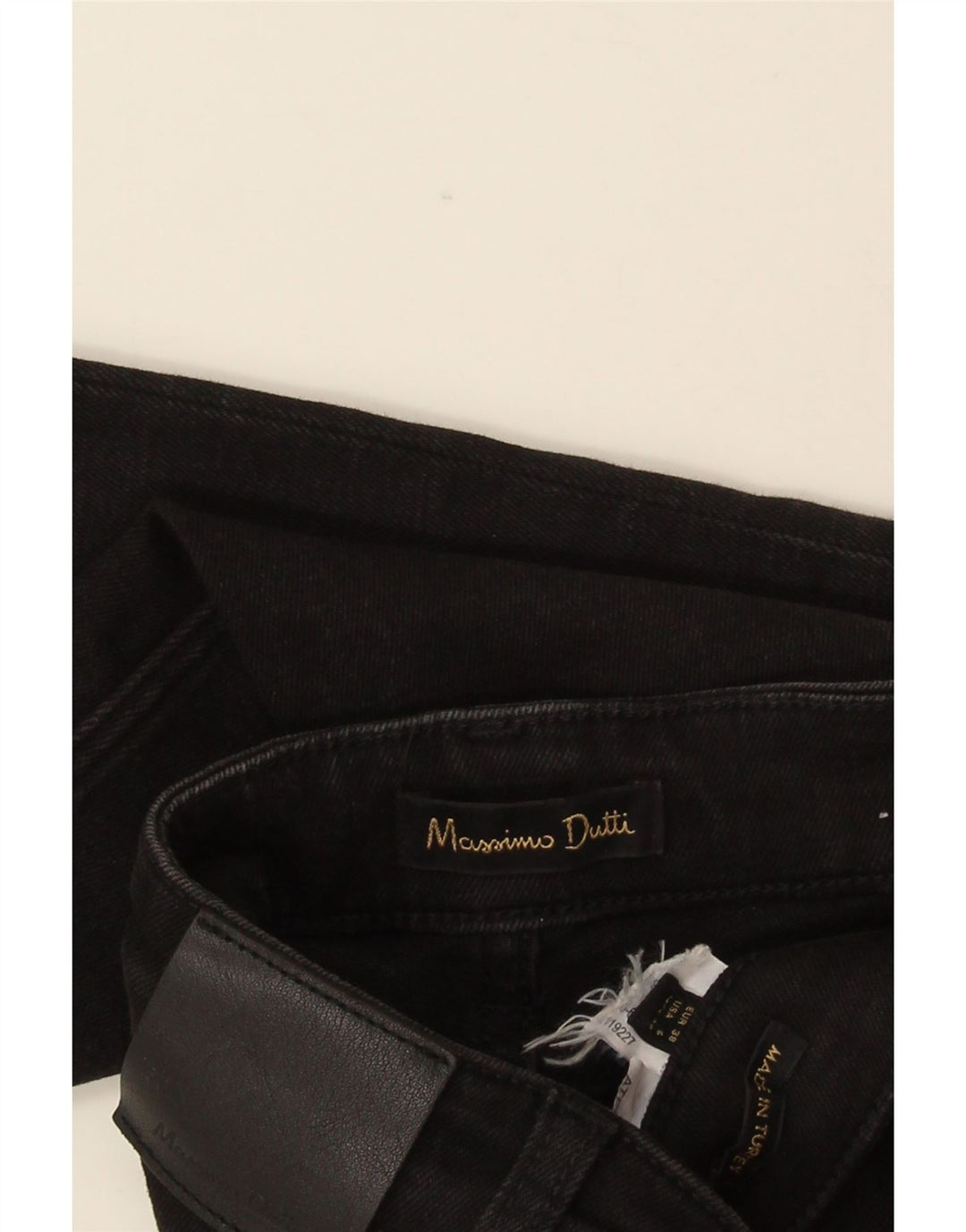 Damskie jeansy Bootcut Massimo Dutti EU 38 Small W28 L32 Czarne