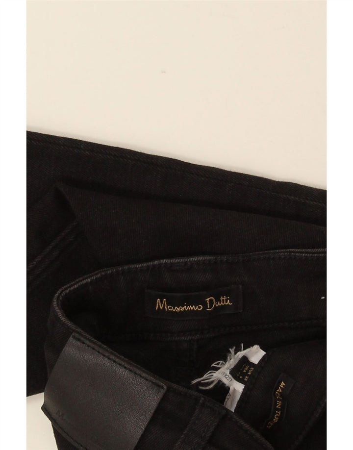 Damskie jeansy Bootcut Massimo Dutti EU 38 Small W28 L32 Czarne