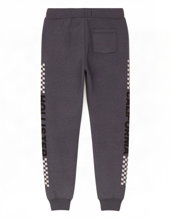 Męskie spodnie dresowe Hollister Joggers Small W28 L29 Niebieskie nakrapiane
