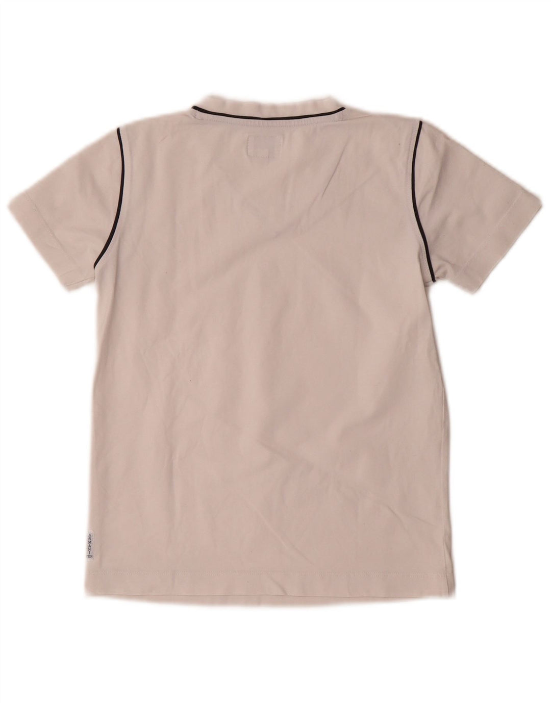 Chłopięcy T-shirt z grafiką Armani, 9-10 lat, biały