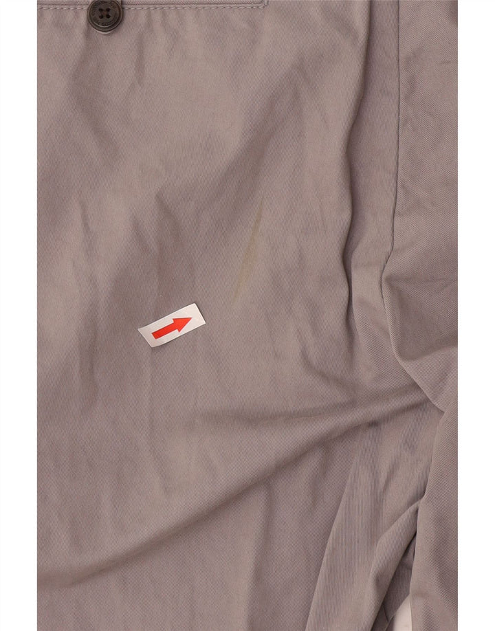 Męskie spodnie chino Marks & Spencer Blue Harbor Straight W36 L29 szare