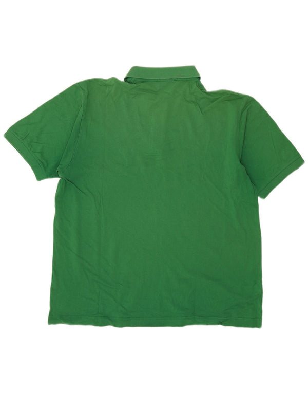 Męska koszulka polo Sergio Tacchini IT 56 XL, zielona bawełna