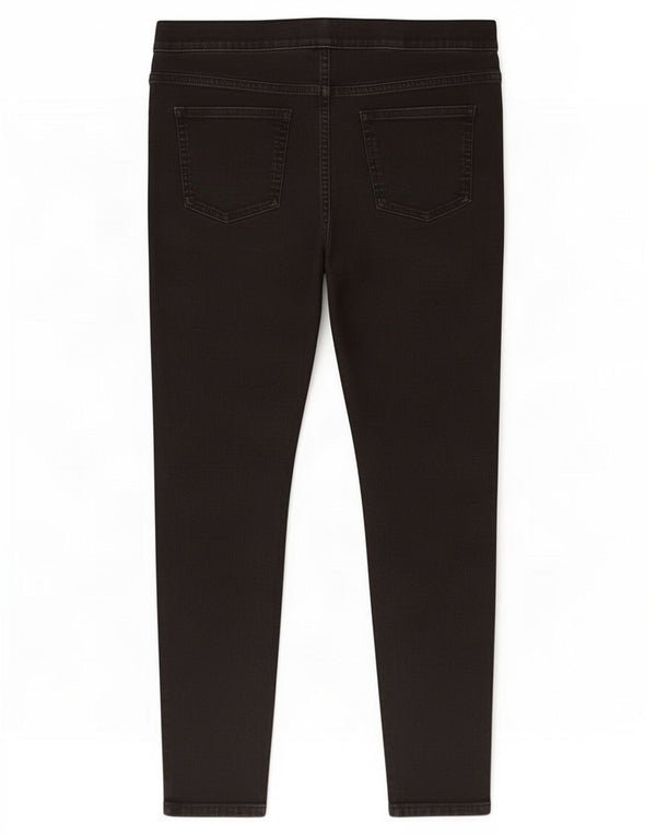 Marks & Spencer Damskie jeansy Jegging UK 16 Large W34 L26 Czarna bawełna
