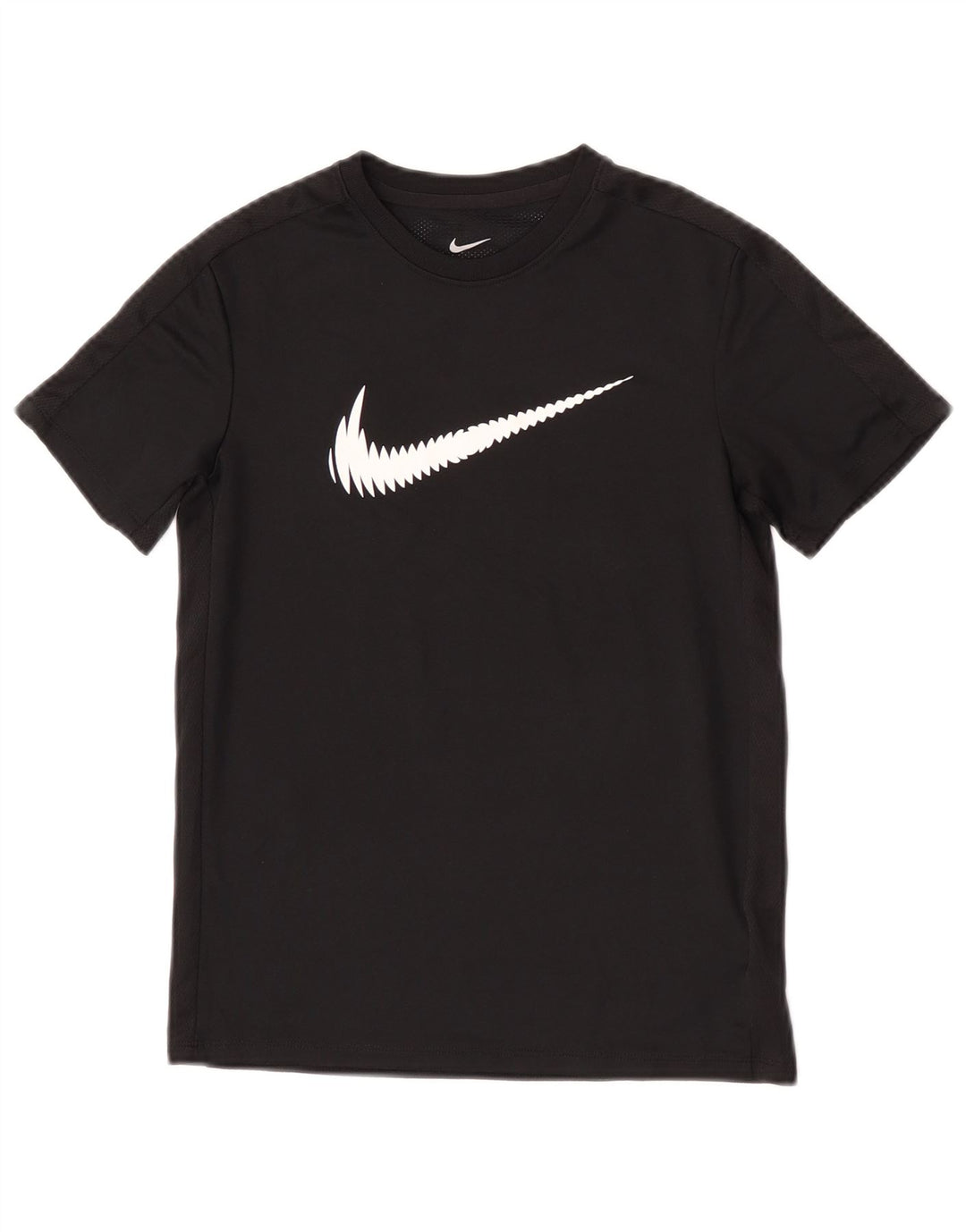 Chłopięcy T-shirt Nike Dri Fit z grafiką, 10-11 lat, średni czarny poliester