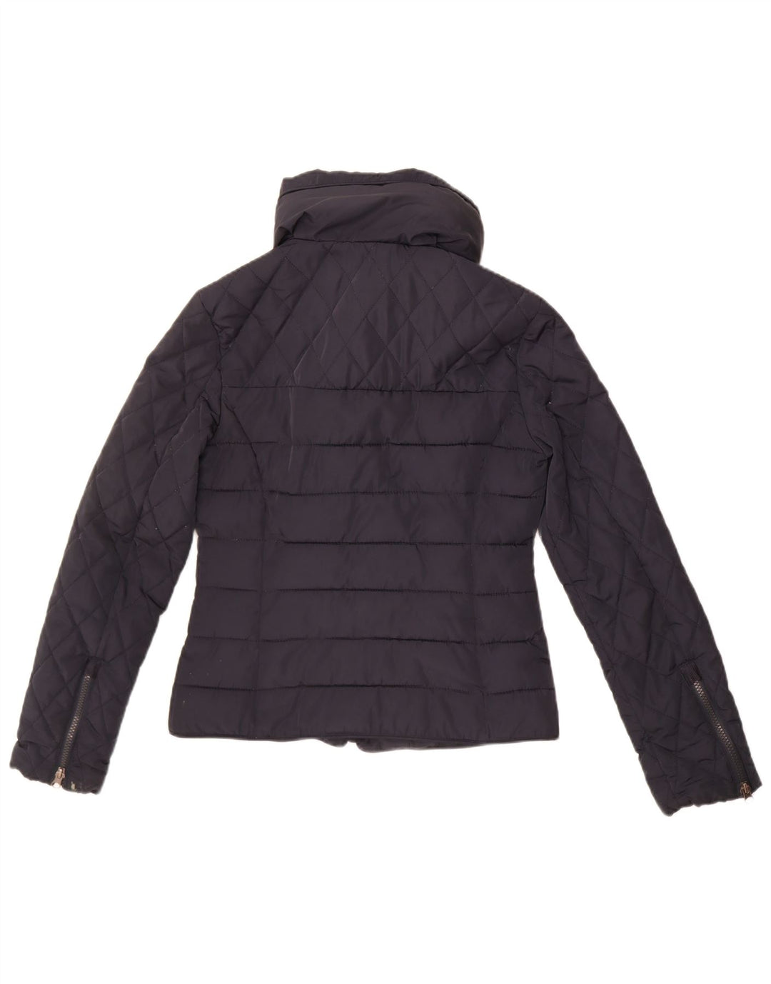 Damska ocieplana kurtka Superdry UK 10, mała, granatowa, poliester