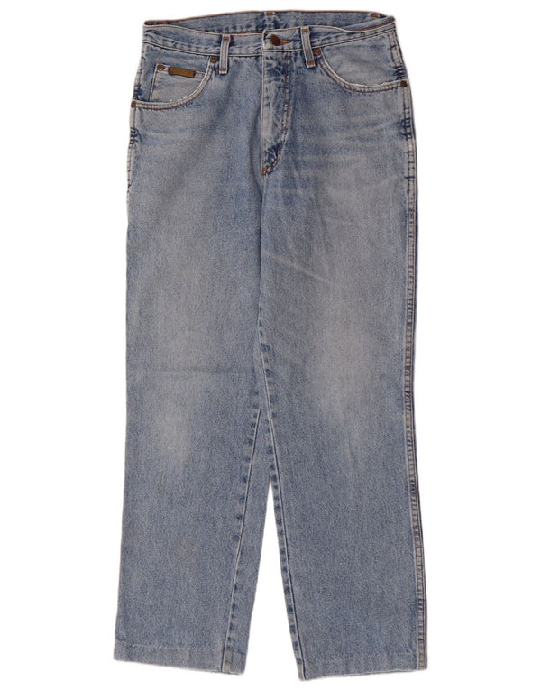 Męskie jeansy WRANGLER Oregon Straight W31 L32 Niebieskie, bawełniane