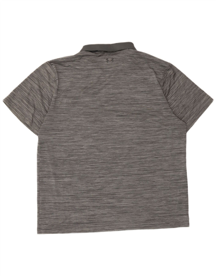 Męska koszulka polo Under Armour 2XL w szare paski