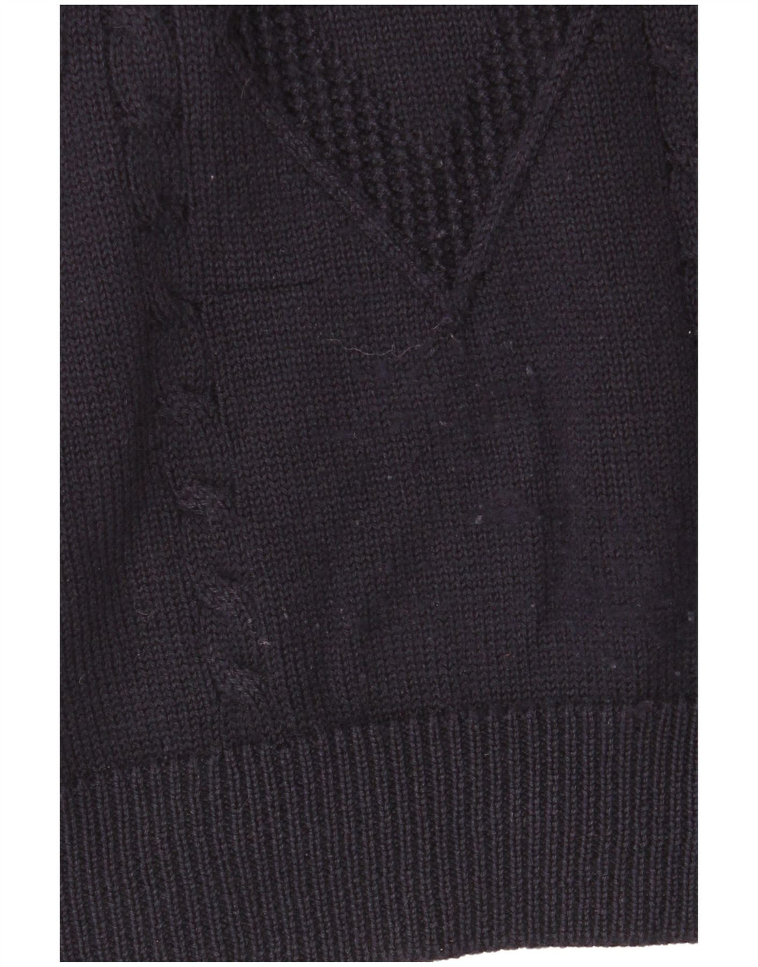 Męski sweter Navigare z okrągłym dekoltem, duży granatowy Argyle/Diament