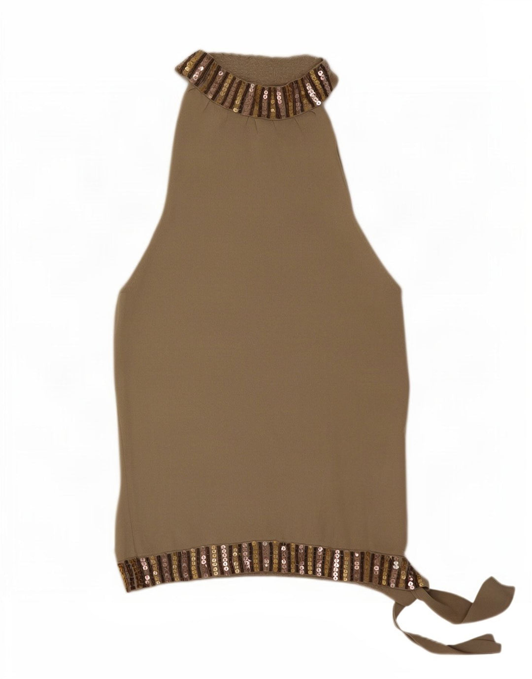 Damski top Zara Halter UK 12 Średni szary Rayon