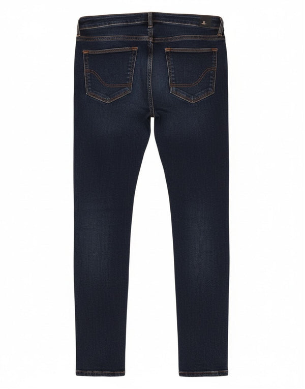 Damskie jeansy skinny Fat Face UK 8 Small W26 L31 Granatowe