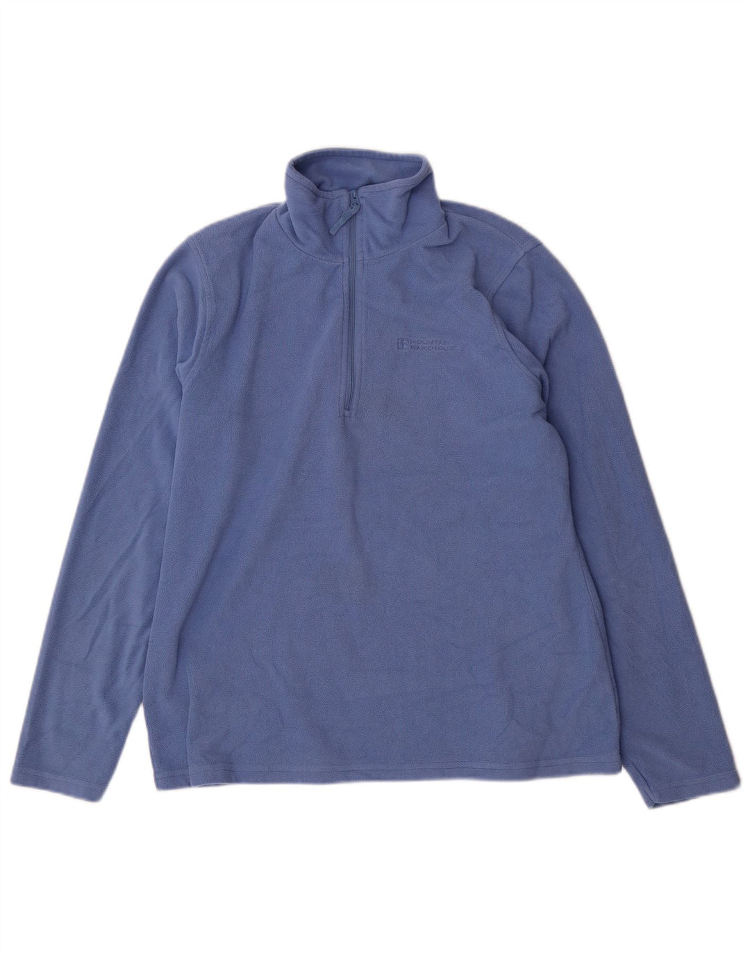 Damski sweter polarowy Mountain Warehouse z zamkiem błyskawicznym UK 12, średni niebieski