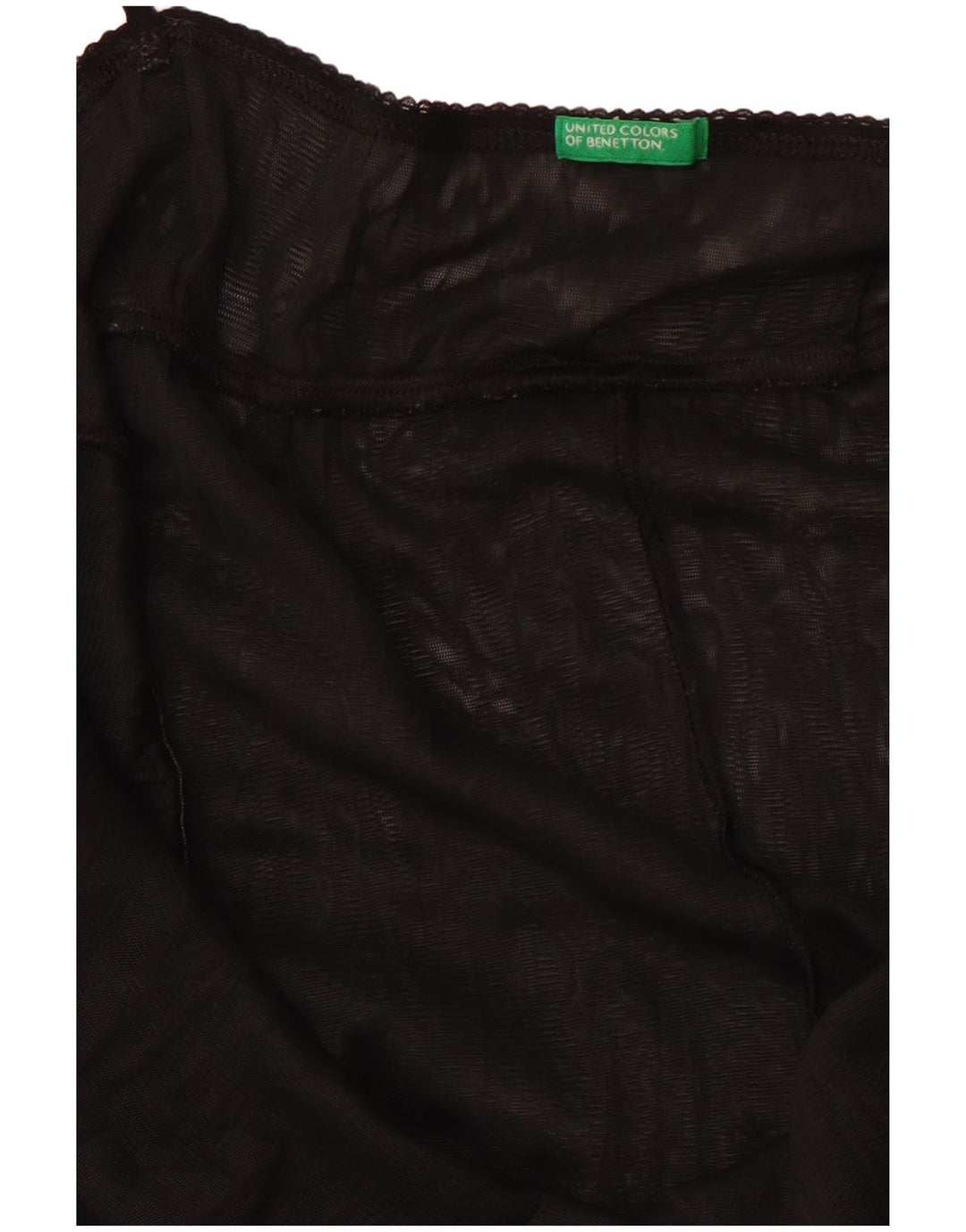 Damski top na ramiączkach BENETTON UK 12, średni czarny