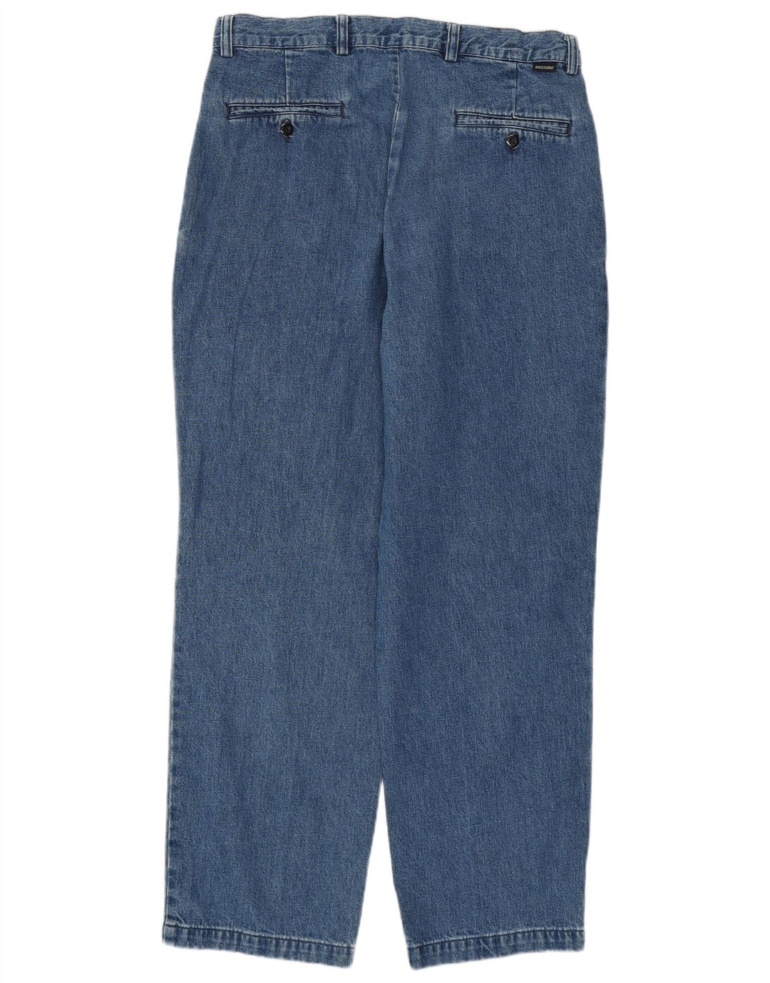 Damskie jeansy Dockers Classic Fit Straight W34 L30 Niebieska bawełna