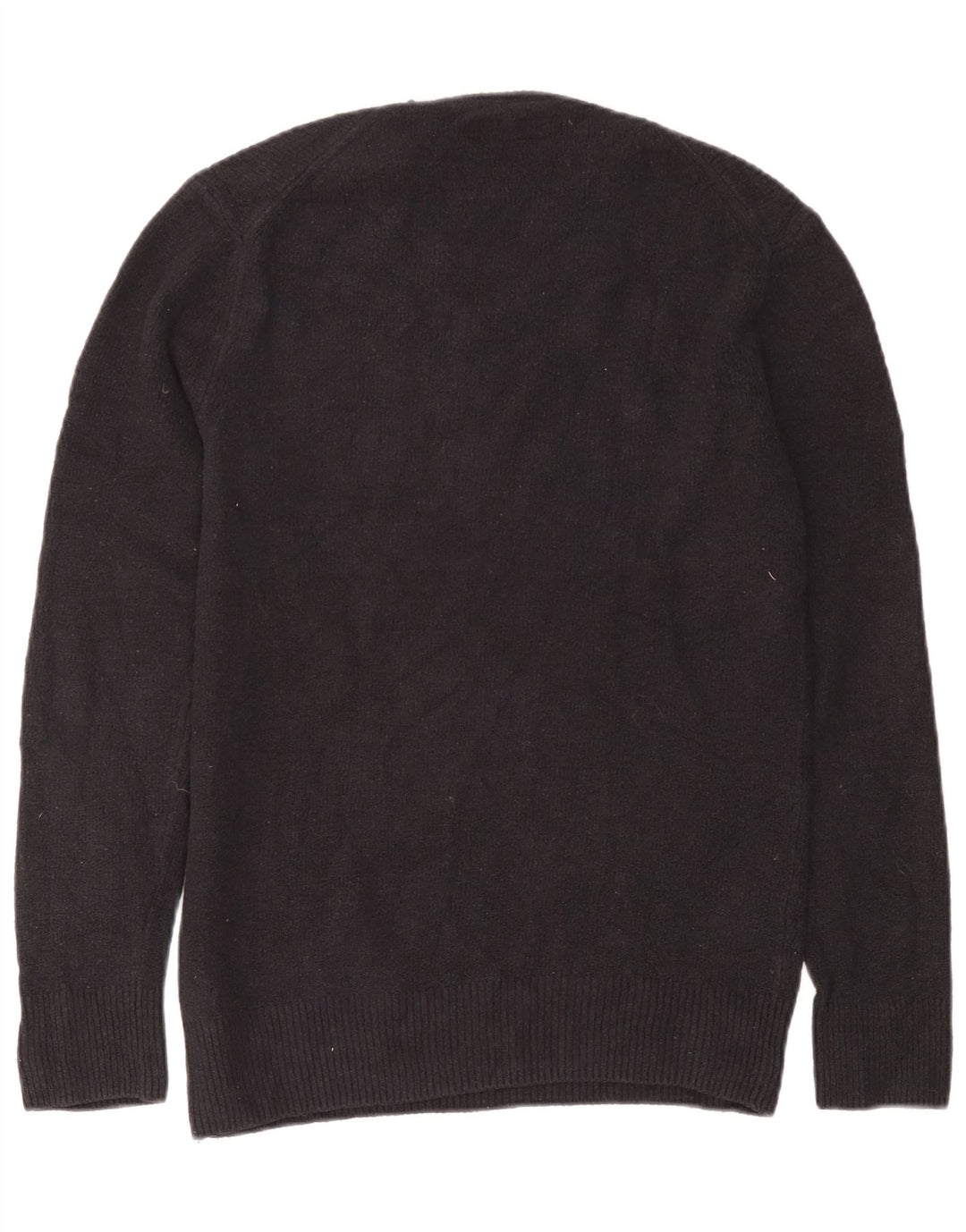 Męski sweter z okrągłym dekoltem All Saints, mały, granatowy, bawełniany