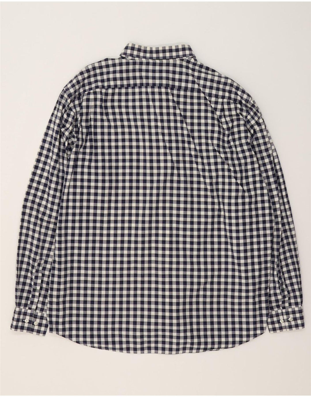 Koszula męska Lacoste o regularnym kroju, rozmiar 46, 2XL, granatowa, bawełniana w kratkę