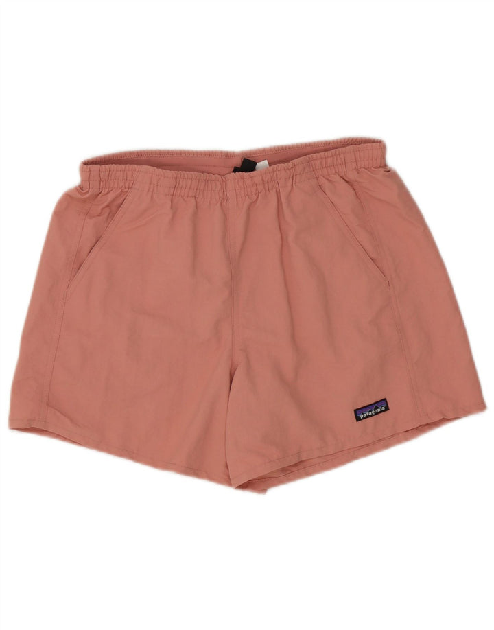 Damskie spodenki sportowe Patagonia UK 10, małe, różowe, poliestrowe