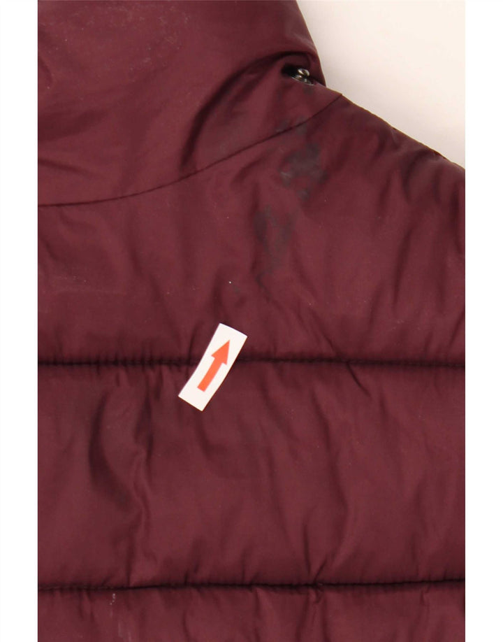 Damska ocieplana kurtka Monsoon UK 18 XL, bordowy nylon