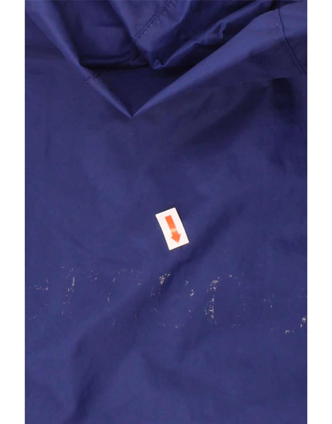ADIDAS Mens Graphic Rain Jacket UK 38 Medium Navy Blue