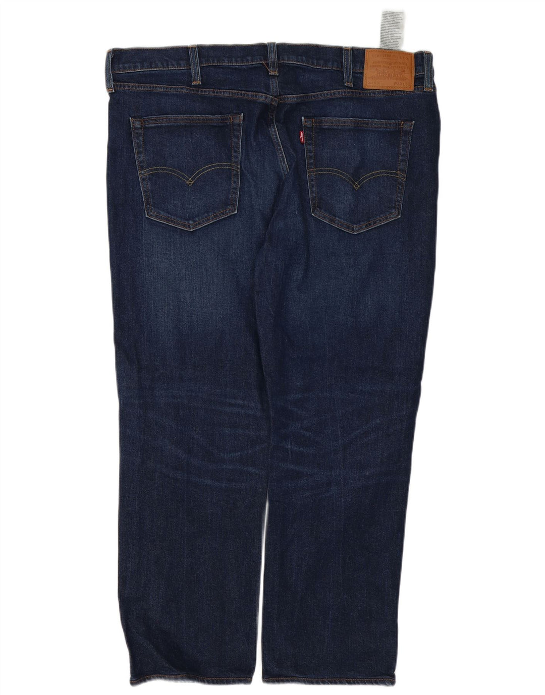 Męskie dżinsy Levi's 514 Straight W40 L30 Granatowa bawełna