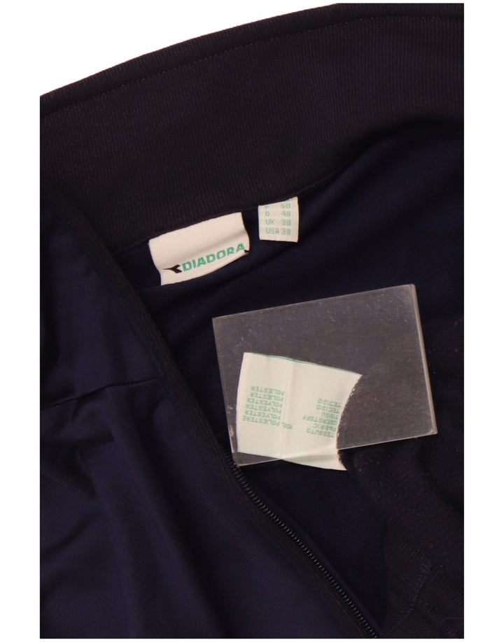 Męska kurtka dresowa Diadora UK 38 w kolorze średniego granatu