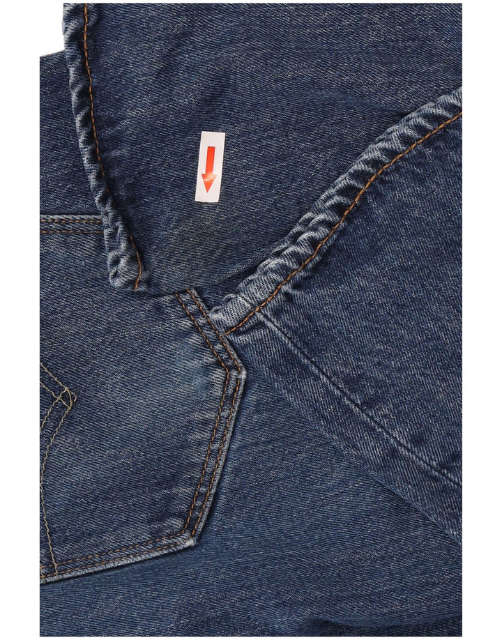 Męskie jeansy Levi's 501 o regularnym kroju W36 L30 Niebieska bawełna