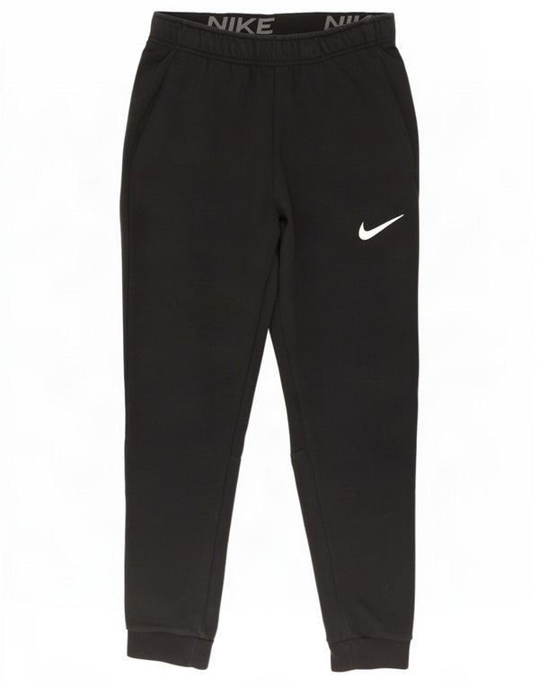 Męskie spodnie dresowe Nike Dri Fit Standard, duże, czarne, bawełniane