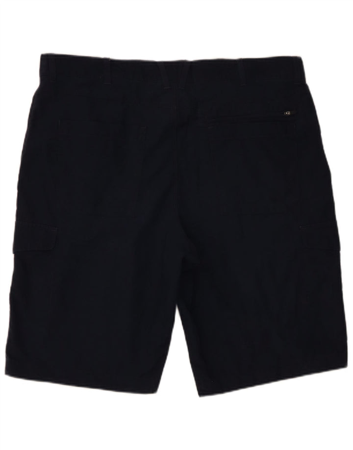 Męskie spodenki cargo Marks & Spencer W38 XL, granatowe, bawełniane