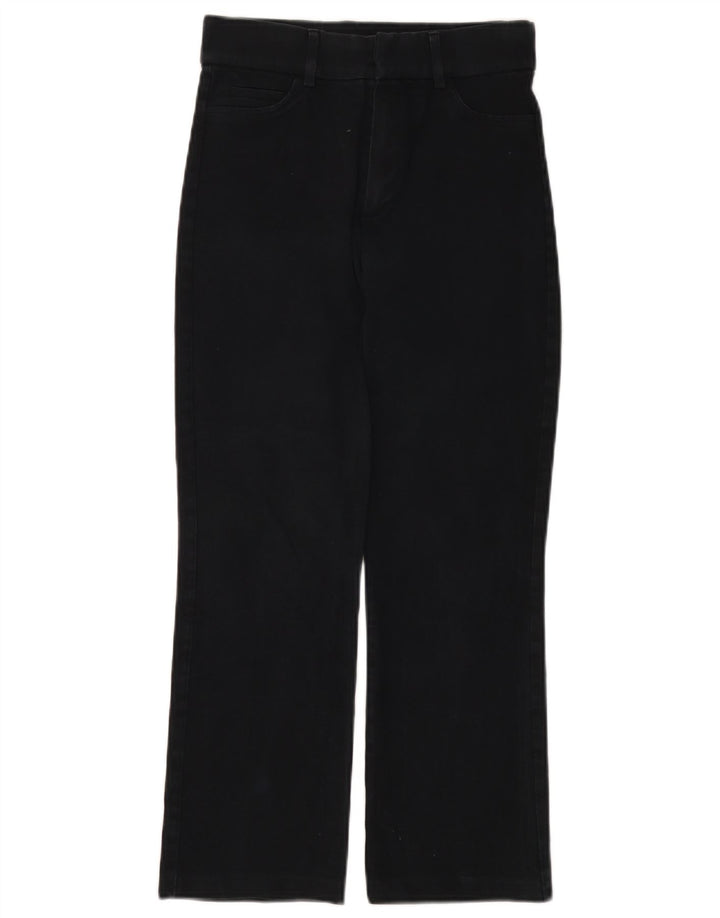 Krótkie jeansy damskie Zara, małe, W26 L24, granatowe, bawełniane