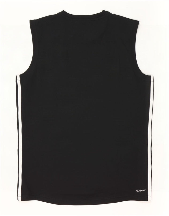 Męska kamizelka Adidas Climalite Graphic Top, średni czarny poliester