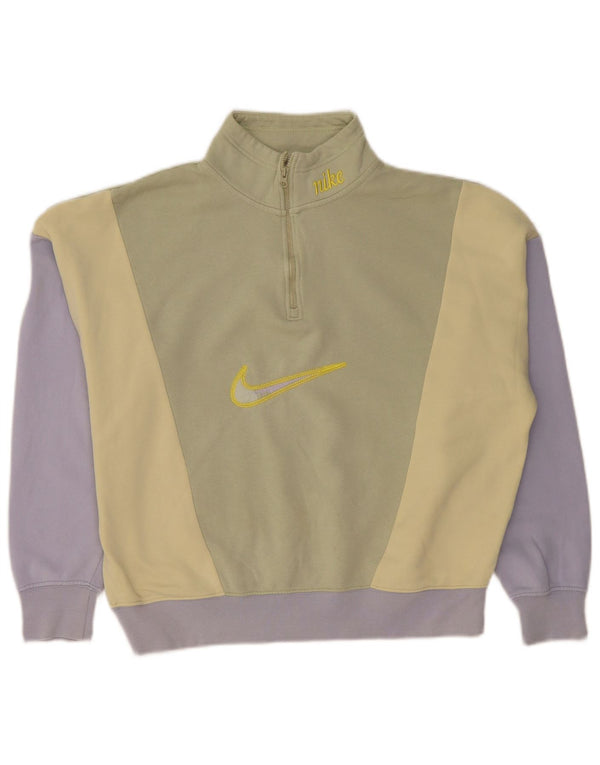 Damska bluza dresowa Nike Loose Fit Graphic Jumper UK 10 Small Green