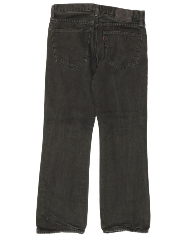 Męskie jeansy Levi's 527 Bootcut W32 L30 Szara bawełna