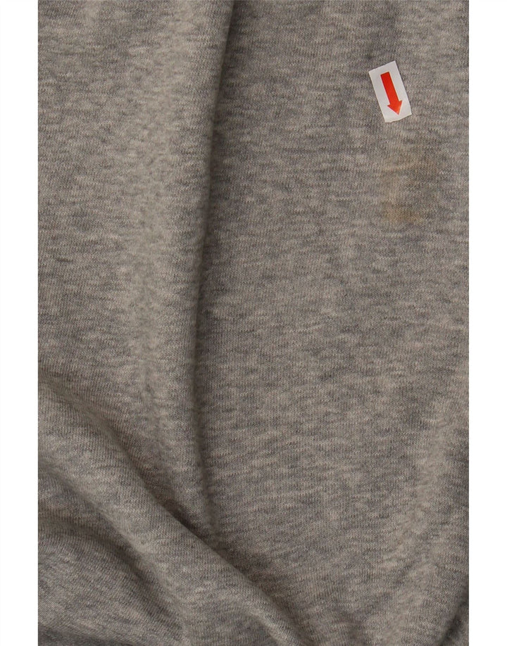 Chłopięce spodnie dresowe ADIDAS z grafiką, 15-16 lat, szara bawełna