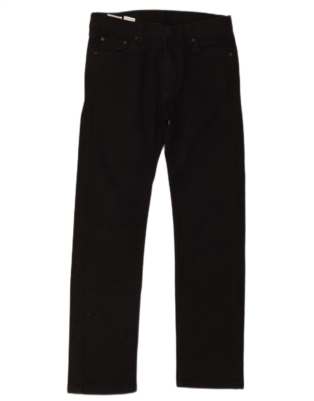 Męskie jeansy Levi's 513 Slim Straight W30 L32 Czarna bawełna