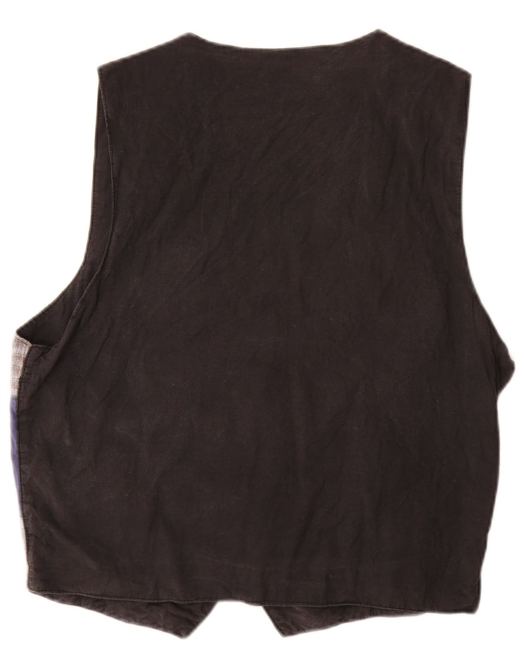 Vintage męska kamizelka duża wielobarwna patchworkowa bawełniana artystyczna