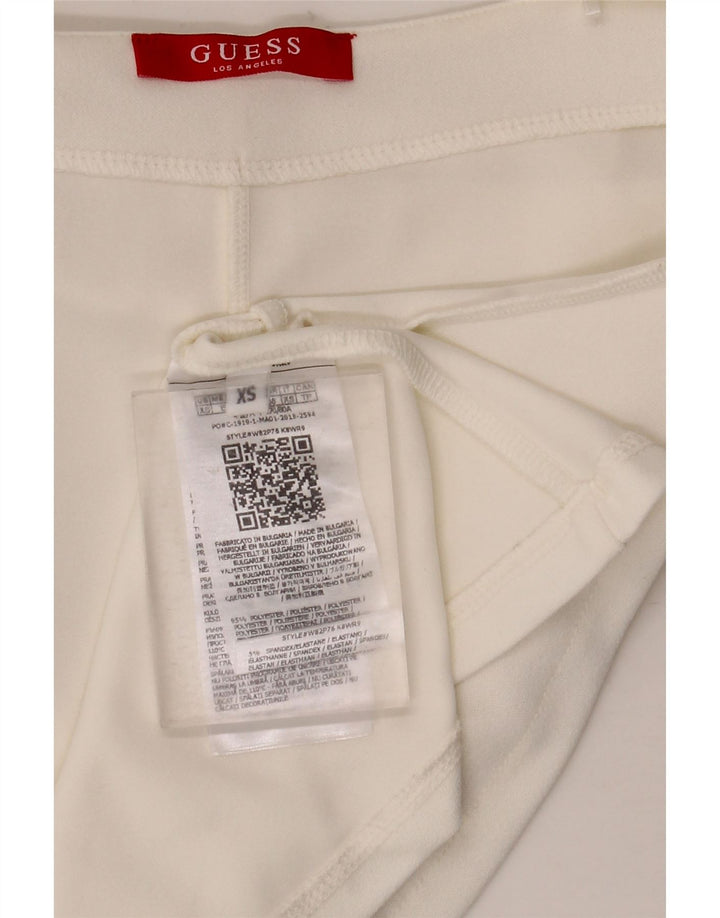 Damski top na ramiączkach Guess UK 6 XS, biały poliester
