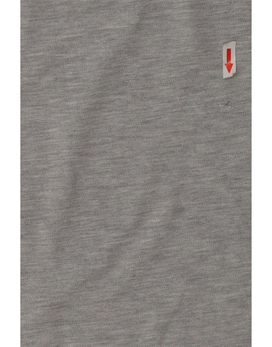 Damska koszulka polo Lee UK 12, średnia szara bawełna w plamki