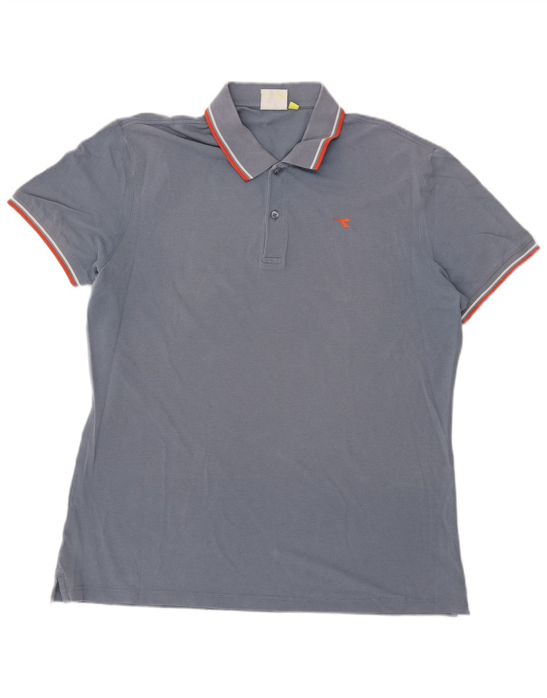 Męska koszulka polo Diadora 2XL, niebieska, bawełniana