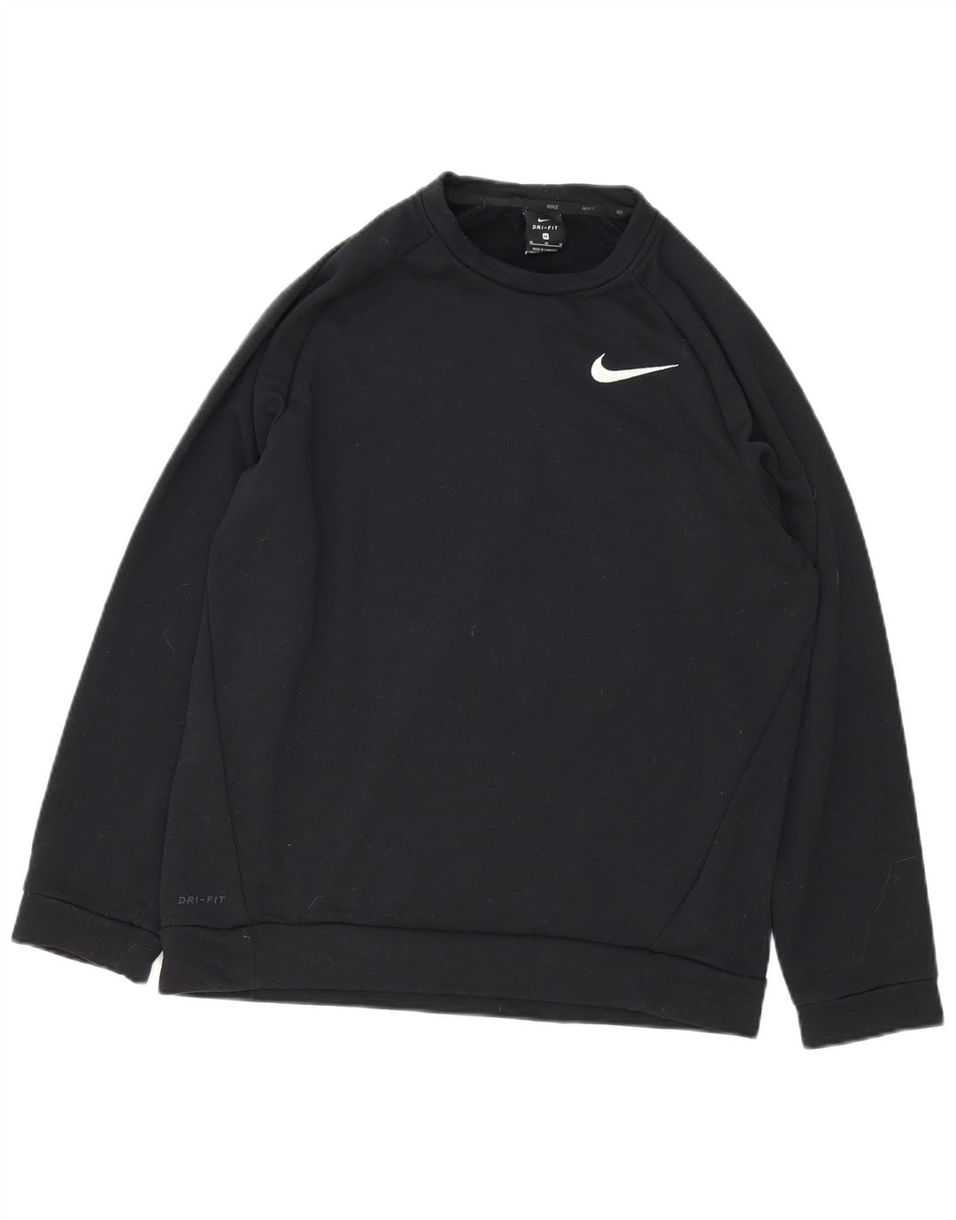 Męska bluza dresowa Nike Dri Fit, średni czarny poliester