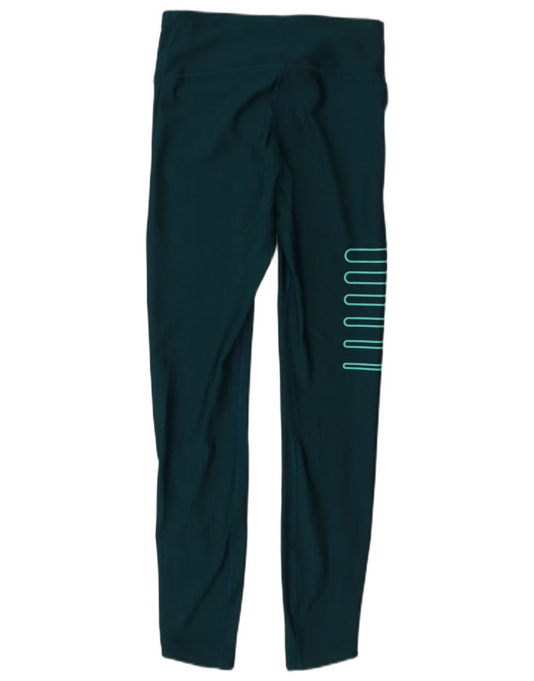 Damskie legginsy Under Armour Graphic UK 12, średni turkusowy poliester