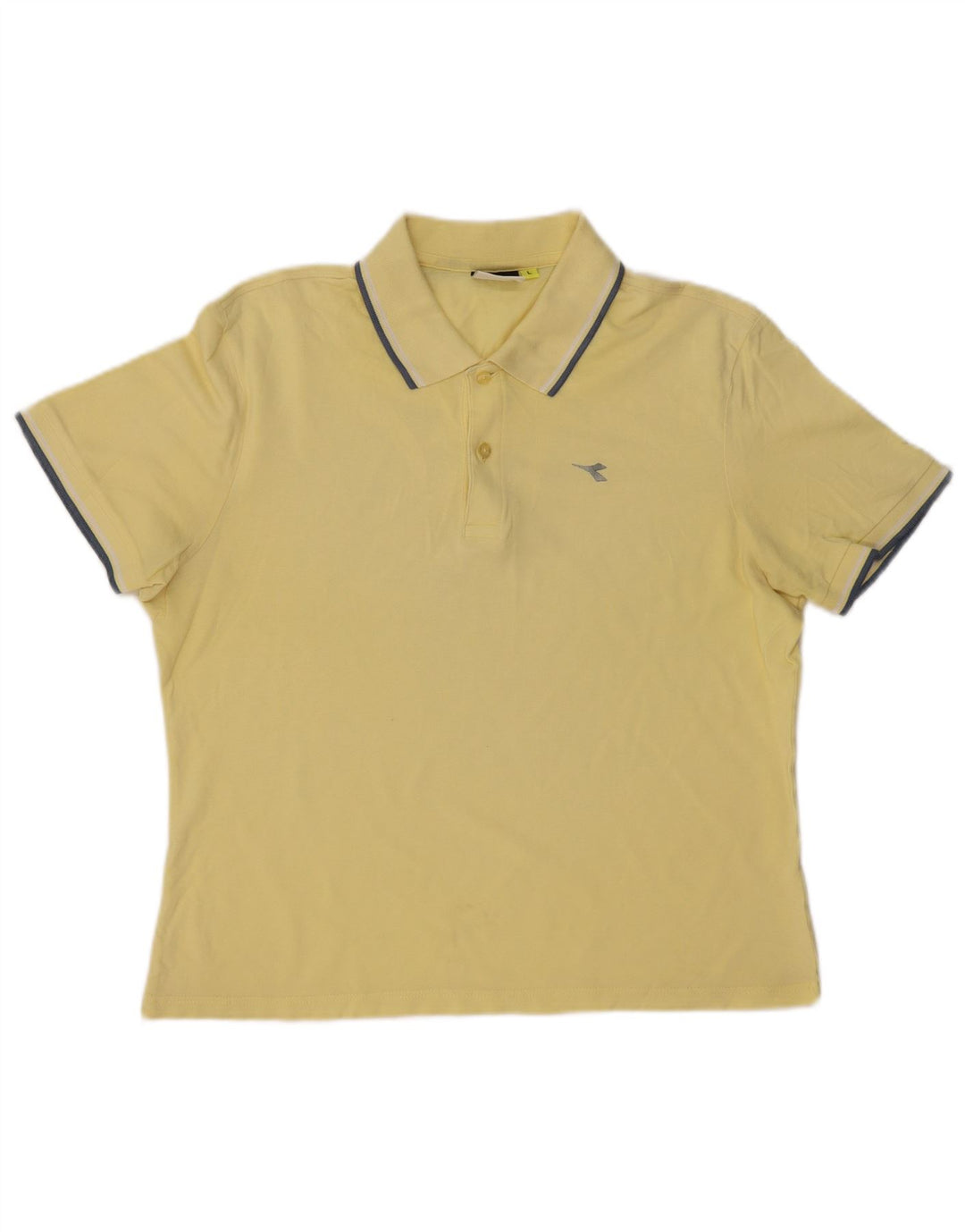 Męska koszulka polo Diadora, duża, żółta