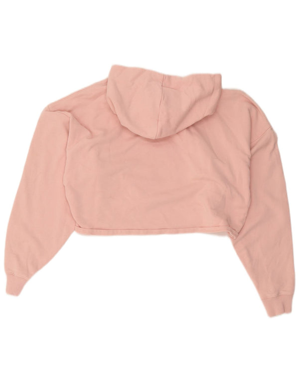 Damski sweter oversize Calvin Klein Jeans z kapturem, UK 10, mały, różowy